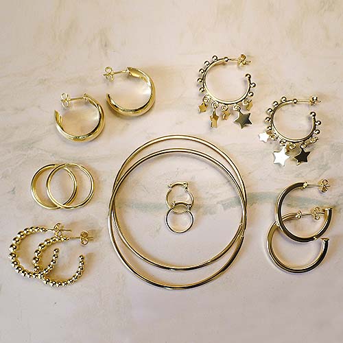 Argollas Enchapado Oro