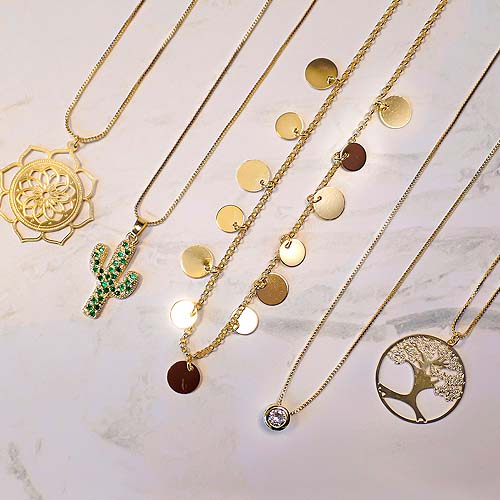 Collares Enchapado Oro